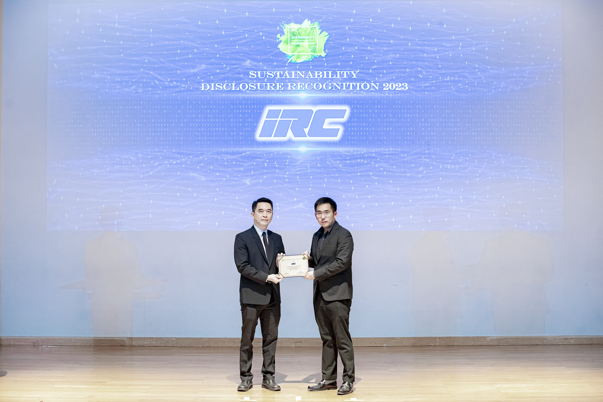 IRC received “Sustainability Disclosure Recognition” 2023 from Thaipat Institute